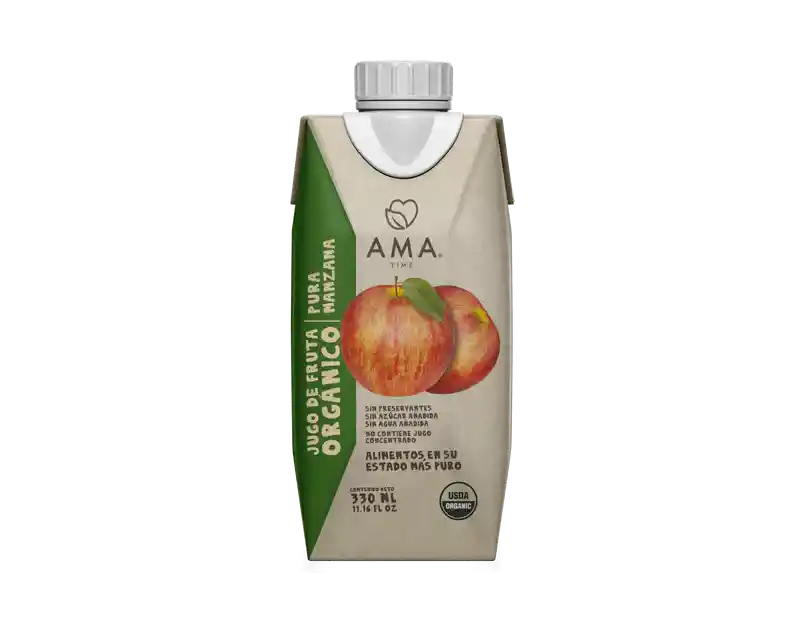 Jugo Manzana Orgánico 330cc