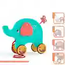 Juguete Didactico Elefante De Arrastre Set 2 En 1 Para Bebes Niños