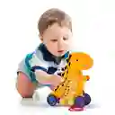 Juguete Didactico Dinosaurio De Arrastre Set 2 En 1 Para Bebes Niños