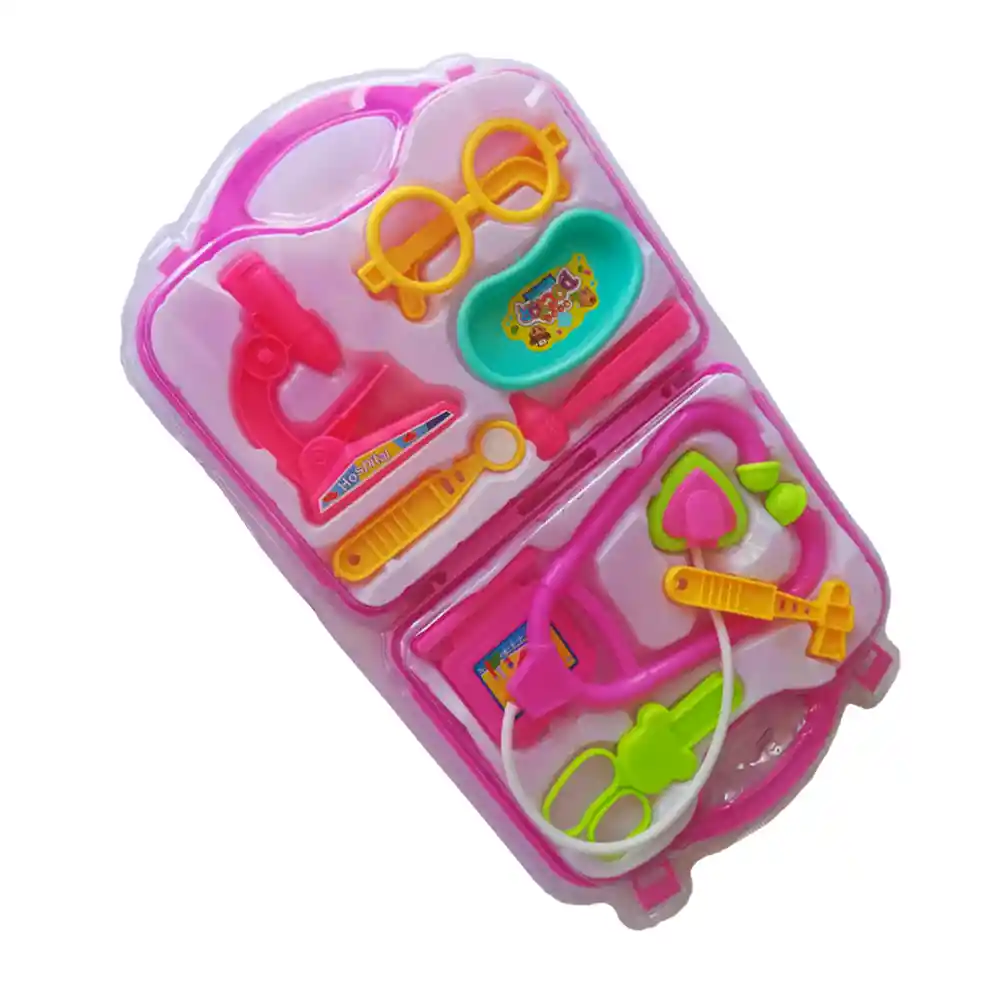 Set Doctor Juguete Maleta Accesorios Minidoctor Niños