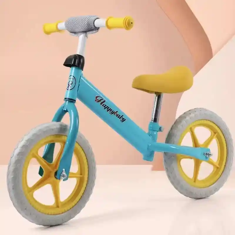 Bicicleta De Aprendizaje Equilibrio Sin Pedales Para Niños (verde)