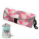 Mudador Portatil Impermeable Cambiador Ajustable Bebe Guagua (rosa)