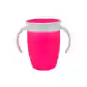 Taza Antiderrame Vaso Mágica 360 Antiderrame Para Bebe Niños (fucsia)