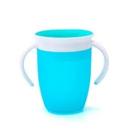 Taza Antiderrame Vaso Mágica 360 Antiderrame Para Bebe Niños (celeste)