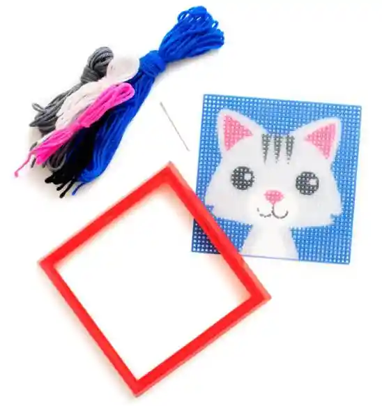 Sew Cute! Kit Manualidades Bordado Gato