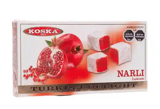 Koska · Turkish Delight Pomegranate - Delicia Turca Sabor Granada 400g