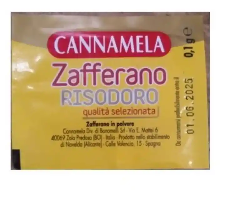 Cannamela · Zafferano Risodoro 0.3gr - Azafran 3 Sobres