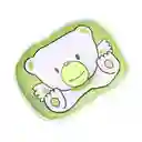 Almohada Cojín Bebe Reposa Cabeza Plana Ergonómico Para Cuna (verde)