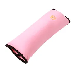 Cojin Almohada Para Cinturón De Seguridad Viaje Paseo Niños (rosa)