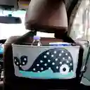 Organizador Para Cochecito De Bebé Mochila Pañalera Bolso (ballena Celeste)