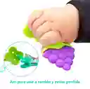 Mordedor Silicona Fruta Rasca Encias Dentición Bebé Guagua (damasco)