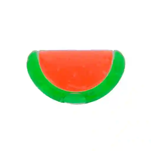 Mordedor De Gel Enfriable Para Bebe Rasca Encias (sandia)