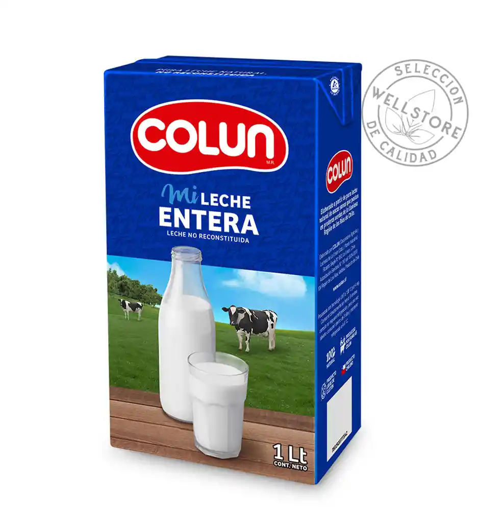 Leche Entera Colun 1ltr