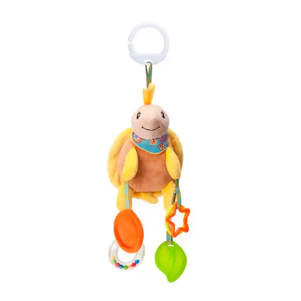 Peluche Sonajero Mordedor Colgante Juguete Cochecito Cuna (tortuga)