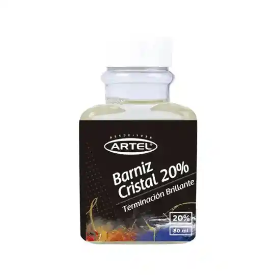 Barniz Cristal 20% 80ml. Artel