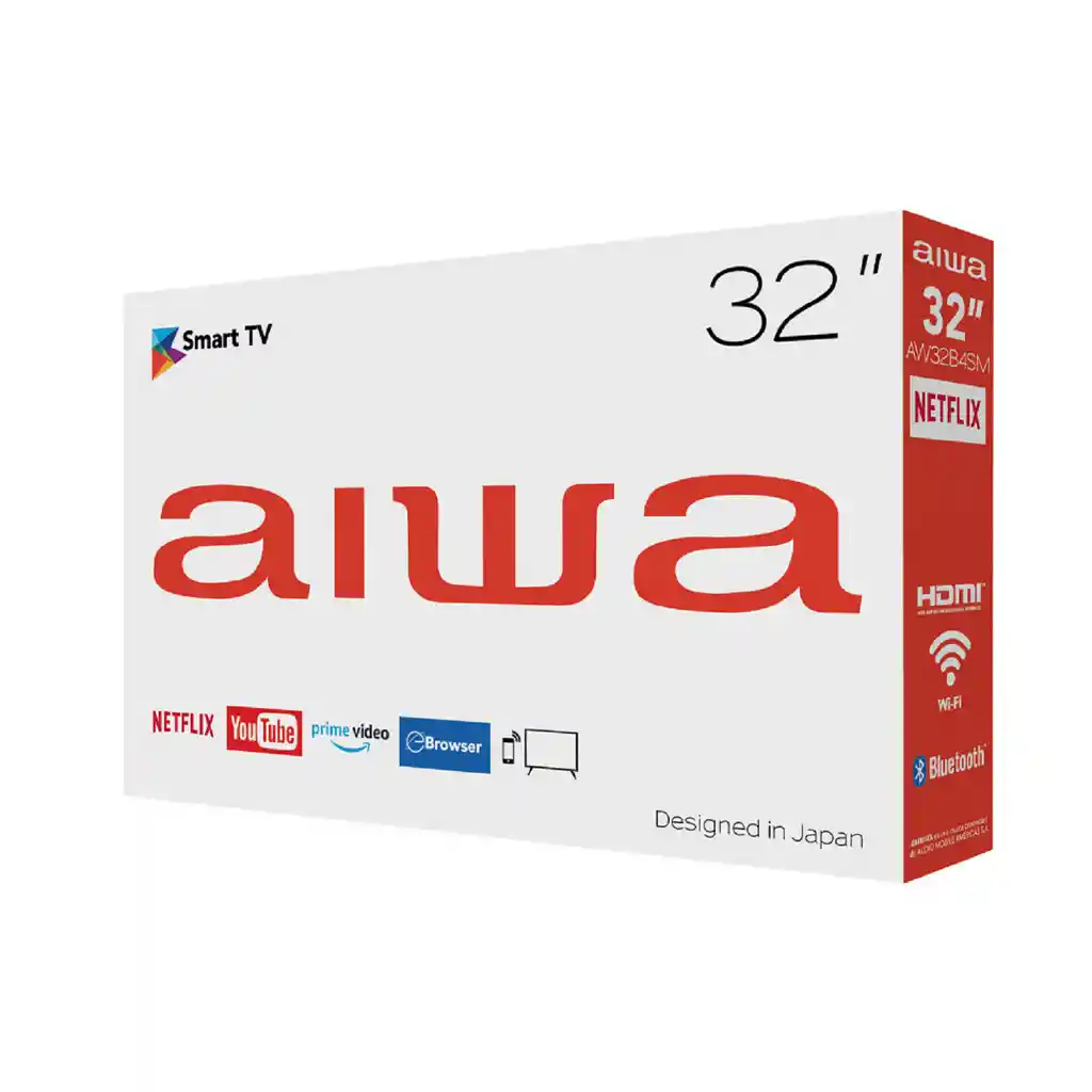 Led Smart Tv Aiwa Tv-32 Android Hd Wifi Bluetooth 32''