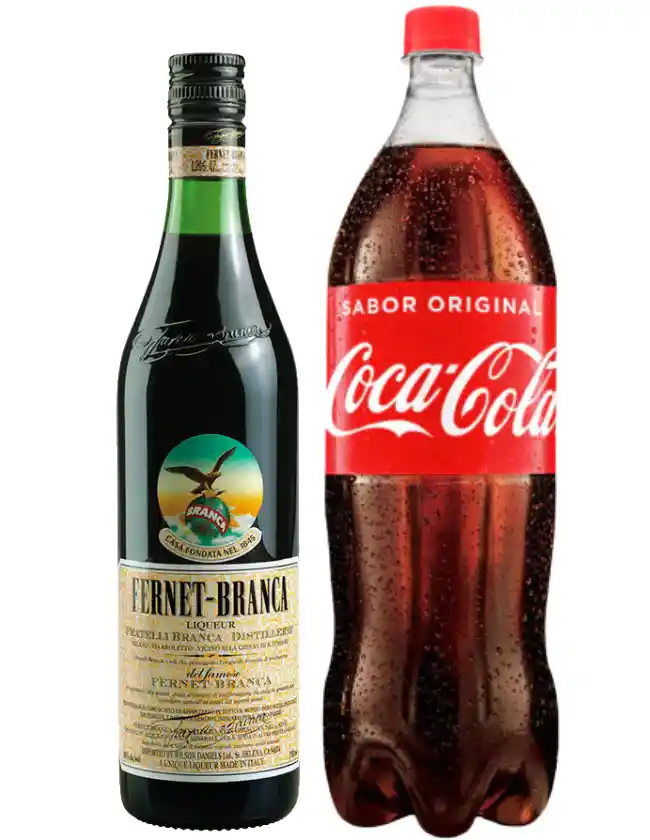 Fernet 750cc / Coca Cola Original 1,5