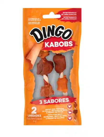 Snack Perro Dingo Triple Flavor Kaboob 2unidades