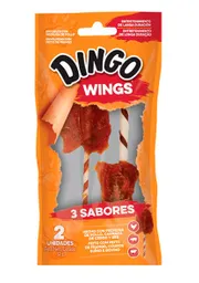 Snack Perros Dingo Triple Flavor Wings 2 Unidades
