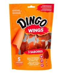 Snack Perros Dingo Triple Flavor Wings 5 Unidades