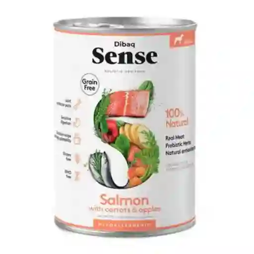 Dibaq Sense Lata Salmon Alimento Húmedo 380 G