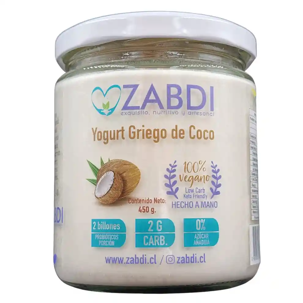Yogurt Griego De Coco