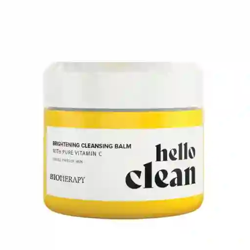 Hello Clean, Bálsamo Limpiador Y Removedor De Maquillaje Iluminador Con Vitamina C