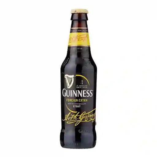 Cerveza Guinness Foreign Extra Stout Botella 330cc