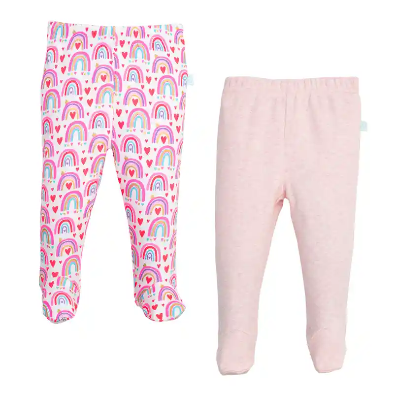 Set De Pantys Para Bebe Angodon Diseños Niña Bambino 9 A 12 Meses