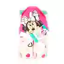 Toalla Capucha De Baño Para Bebé Guagua Disney Bambino (minnie Rosa)