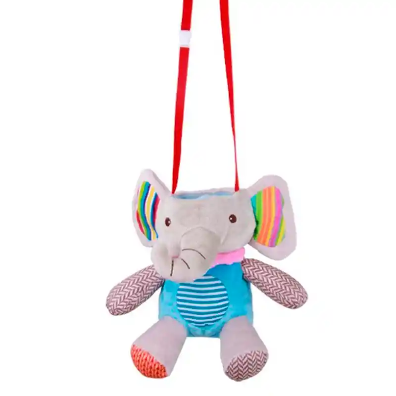 Funda Cubre Mamadera Peluche Porta Mamadera Antigolpes (elefante N)