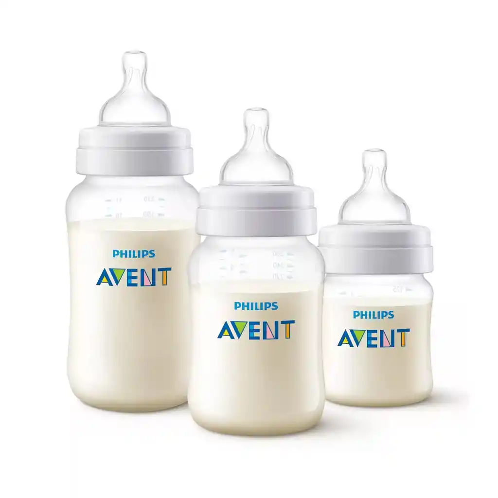 Set Avent 9pzs Mamaderas-cucharas-chupetes Pinguino