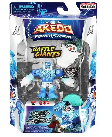 Legends Of Akedo Powerstorm Set Battle Giants Figura Shatterclaw