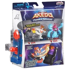 Legends Of Akedo Powerstorm Starter Pack Figuras Squidlips-agent Mouldy-white Wraith