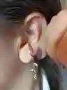 Aro Pendiente Largo Rosa Sin Hoyos Sin Perforar Earcuff Unidad