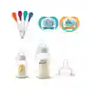 Set Avent Mamaderas Anticolic-chupetes-cucharas Térmicas Tortuga