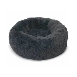 Catit Cama Fluffy Color Gris Oscuro