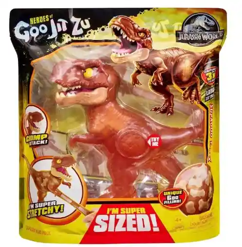 Goo Jit Zu Jurassic World I´m Super Sized! Supagoo T-rex
