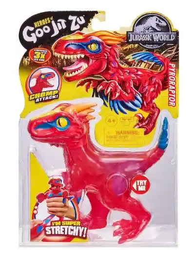 Goo Jit Zu Jurassic World I´m Super Stretchy! Pyroraptor