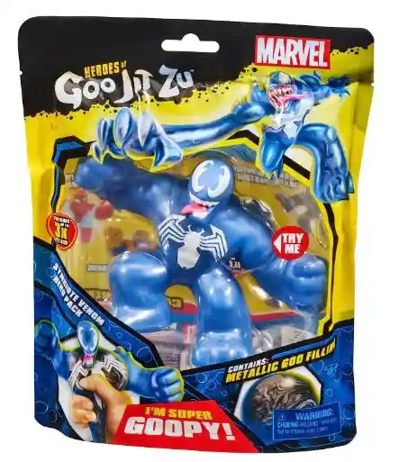 Goo Jit Zu Marvel Heroes Symbiote Venom I´m Super Goopy!
