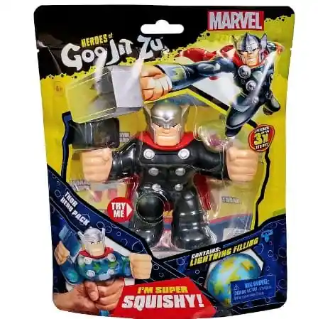 Goo Jit Zu Marvel Heroes Thor I´m Super Squishy!
