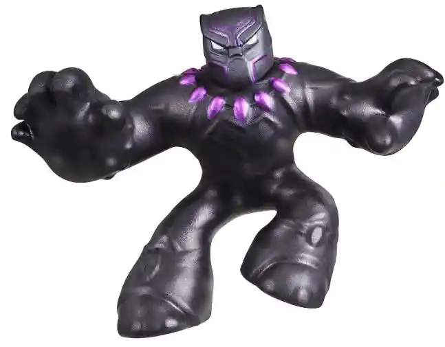 Goo Jit Zu Marvel Heroes Vibranium Power Black Panther I´m Super Squishy!