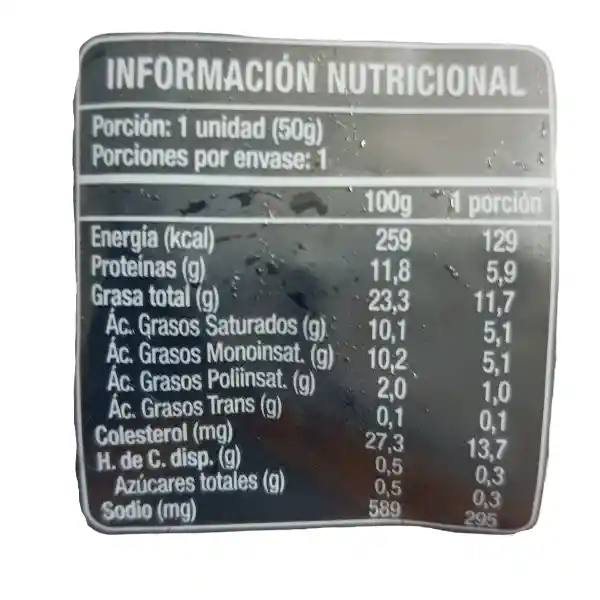 Hamburguesa De Cerdo Y Vacuno Winter