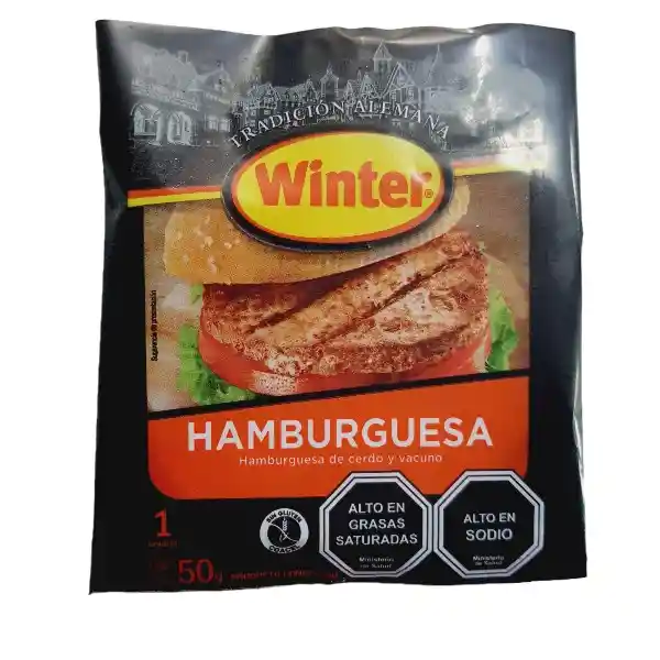 Hamburguesa De Cerdo Y Vacuno Winter