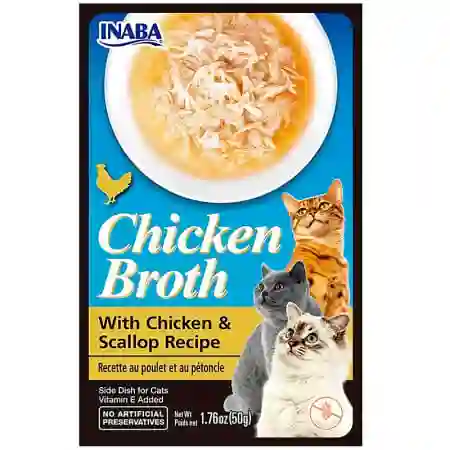 Inaba Broth Caldo De Pollo Con Ostion Para Gatos