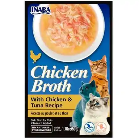 Inaba Broth Caldo De Pollo Con Atun Para Gatos