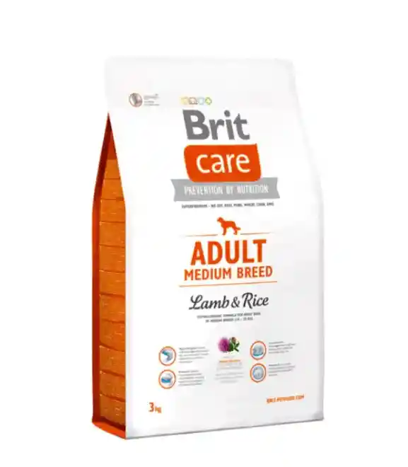 Brit Care Adulto Raza M Cordero 3 Kg