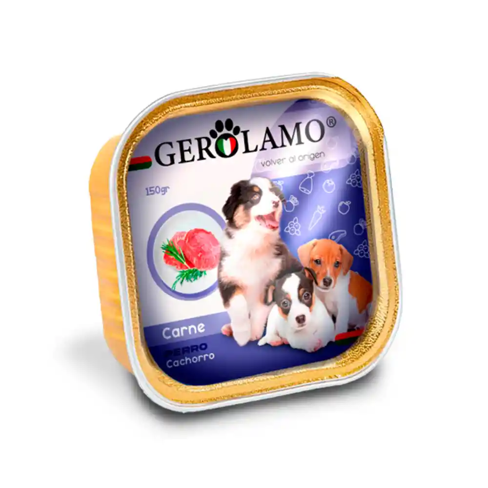 Pate Gerolamo Carne Cachorro 150 Grs