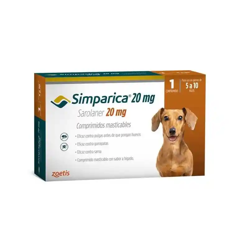 Simparica 20 Mg X 1 Comp