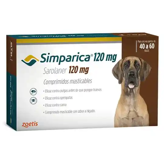 Simparica 120 Mg X 3 Comp